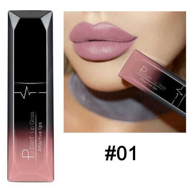 Metallic Matte Liquid Lipstick Waterproof