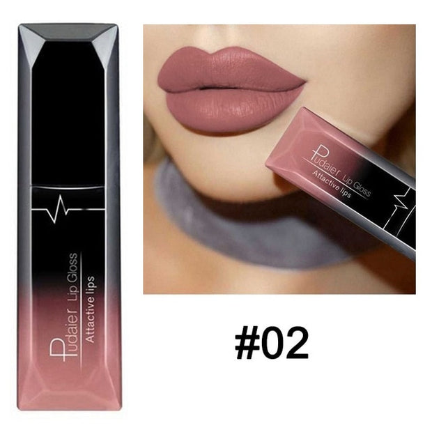 Metallic Matte Liquid Lipstick Waterproof