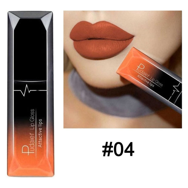 Metallic Matte Liquid Lipstick Waterproof