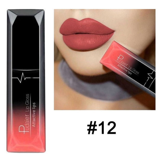 Metallic Matte Liquid Lipstick Waterproof