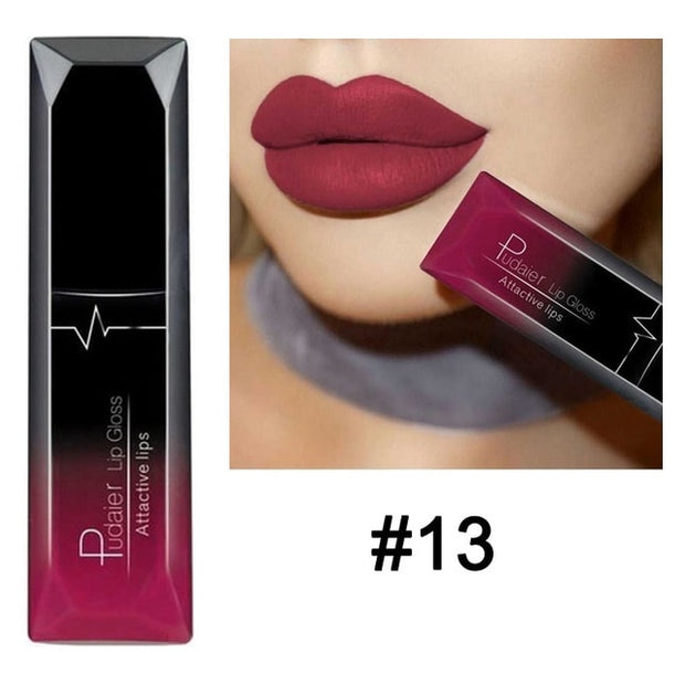 Metallic Matte Liquid Lipstick Waterproof
