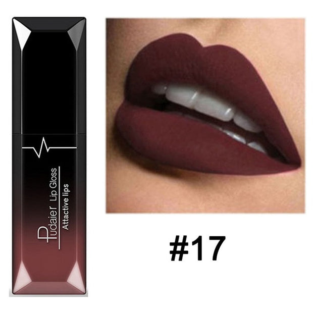 Metallic Matte Liquid Lipstick Waterproof