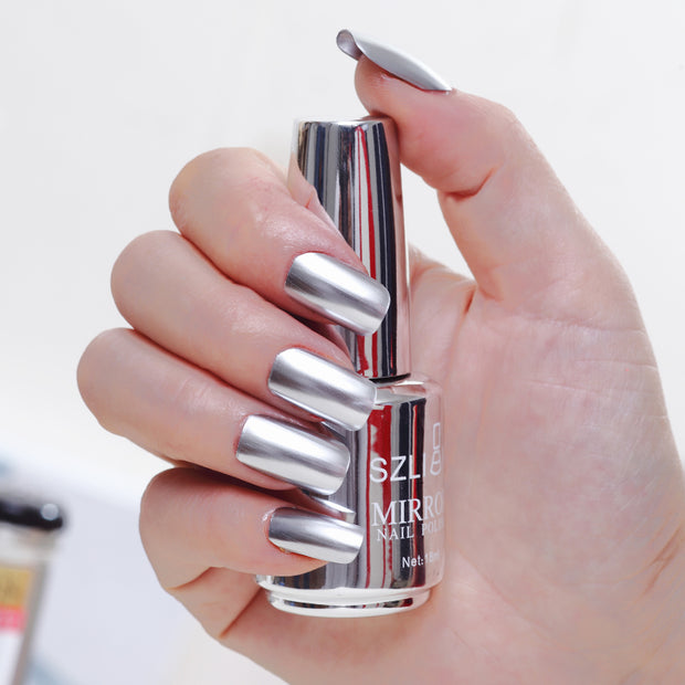 Metallic Nail Polish Mirror Gel