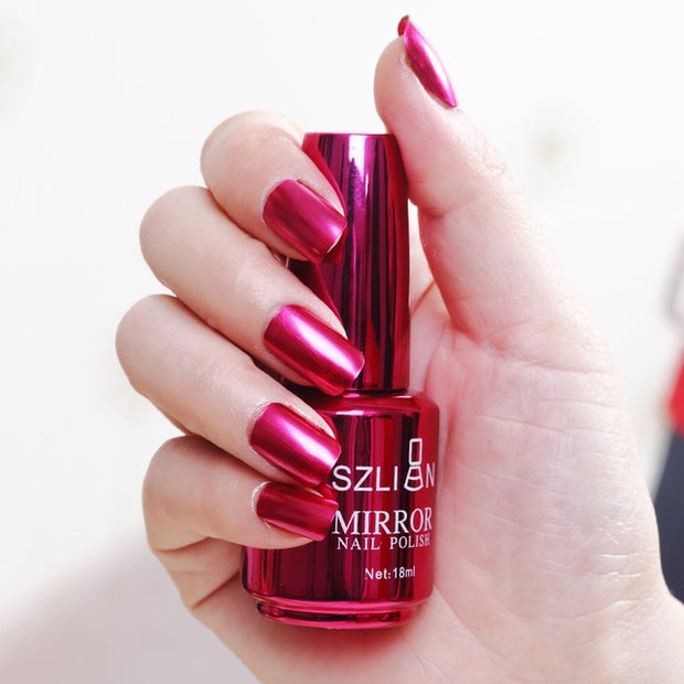 Metallic Nail Polish Mirror Gel