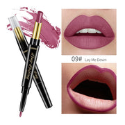 2 In 1 Double-End Waterproof Matte Lipstick