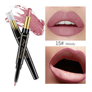 2 In 1 Double-End Waterproof Matte Lipstick