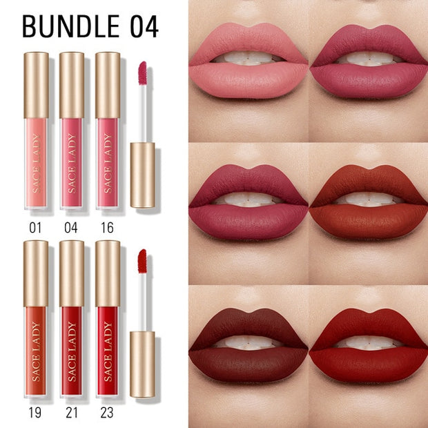 Mini Matte liquid Lipstick Set Waterproof