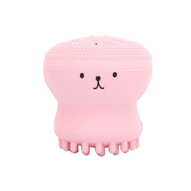 Double Side Silicone Face Cleanser Brush